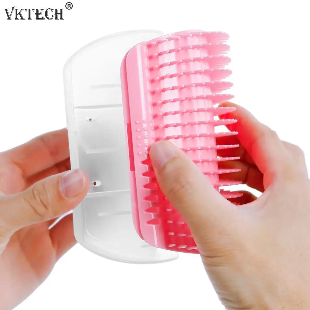 Cats Brush Corner Cat Massage Self Groomer Comb Brush Cat Rubs the Face with a Tickling Comb Cat Product Scratcher Dropshipping
