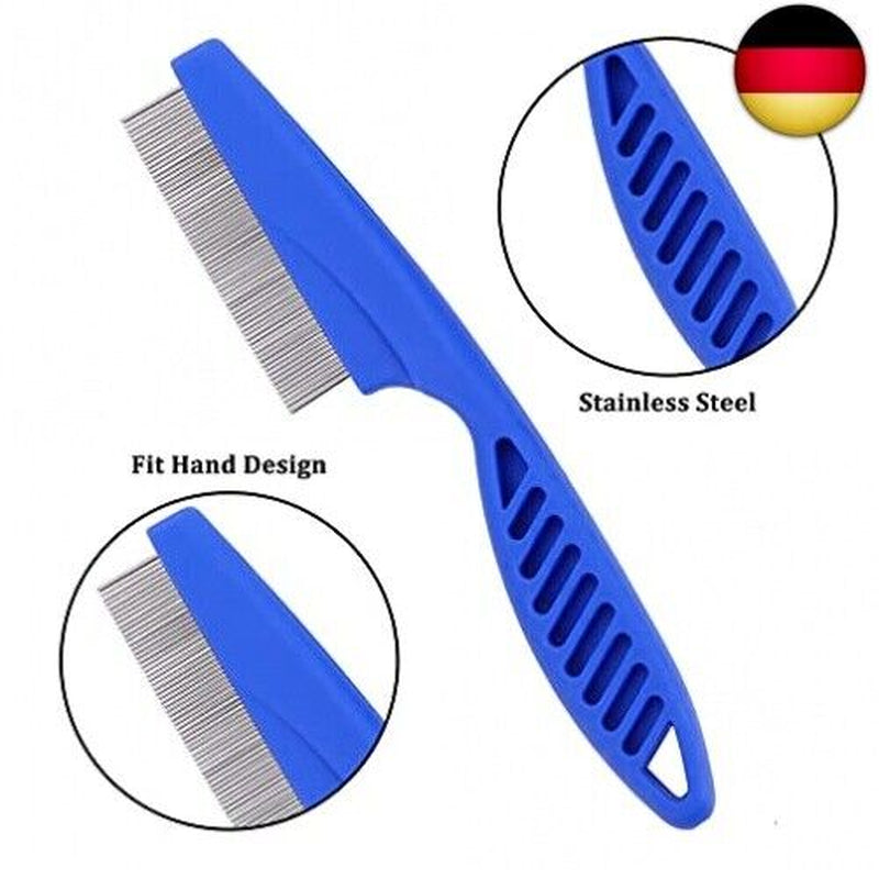 Molain Katze Hund Flohkamm, 4 Pieces Pet Reißen Fleck Entferner Kamm Set Pet