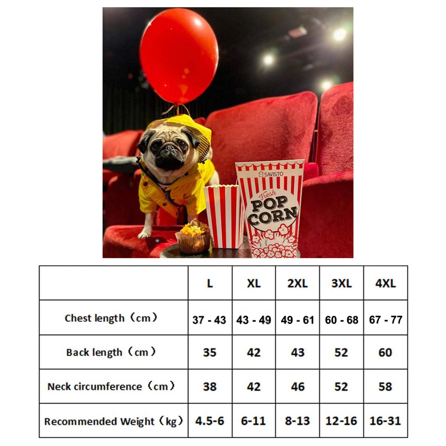 SUPREPET Pet Dog Clothes for Puppy Windproof Dog Jacket Rainproof Dog Raincoat Dog Sport Hoodies Jackets Popa Perro