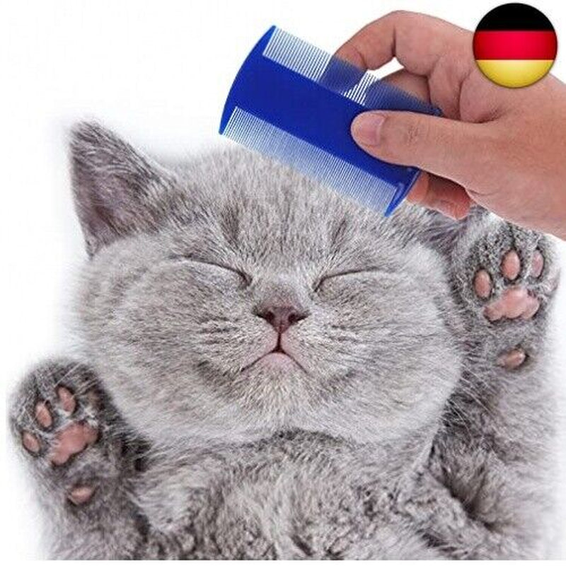 Molain Katze Hund Flohkamm, 4 Pieces Pet Reißen Fleck Entferner Kamm Set Pet