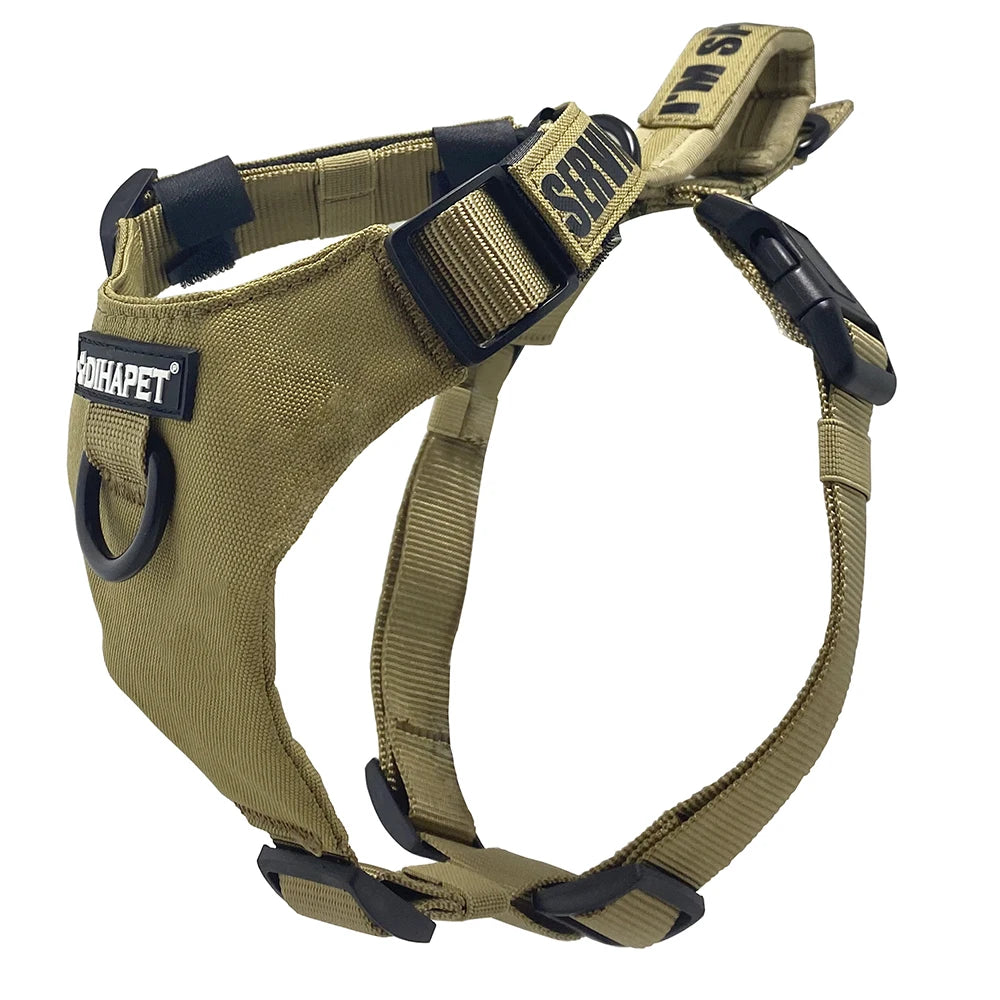 Dog Walker Harness Pet Walking Harness No Pull Comfortable and Breathable Oxford Dogs Collar Ring Easy Control Adjustable Vest