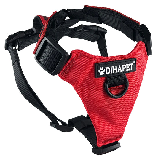 Dog Walker Harness Pet Walking Harness No Pull Comfortable and Breathable Oxford Dogs Collar Ring Easy Control Adjustable Vest